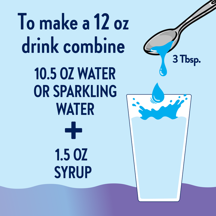 Sugar Free Electrolyte Hydration Syrup - Mermaid