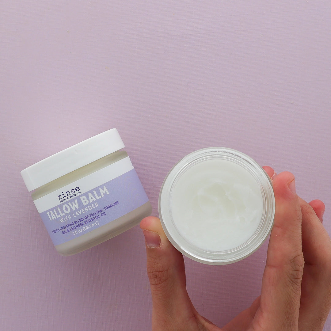 Grass-Fed Tallow Face Cream - Lavender by Rinse