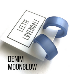 Moonglow Clara Hoop Earrings by Leetie Lovendale (Preorder: Ships in 2-3 Weeks)