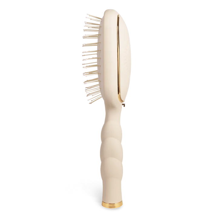 Tan Fine Detangler Hair Brush by Teleties