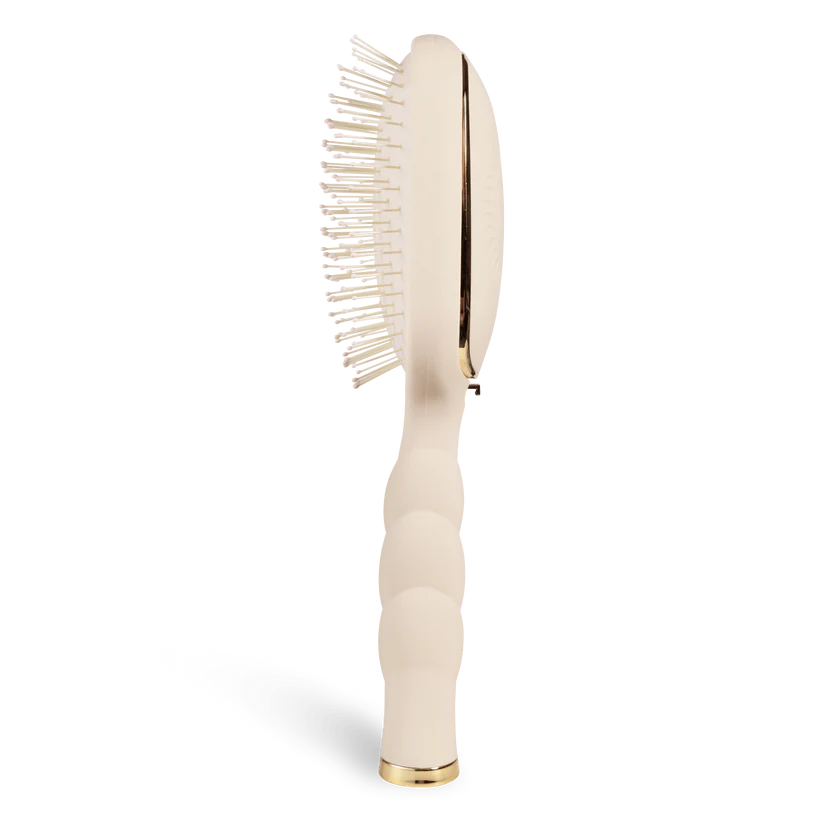 PREORDER: Tan Medium Detangler Hair Brush by Teleties (Ships in 1-2 Weeks)