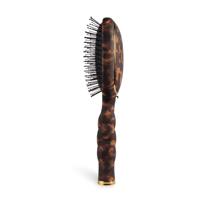 PREORDER: Tortoise Medium Detangler Hair Brush by Teleties (Ships in 1-2 Weeks)