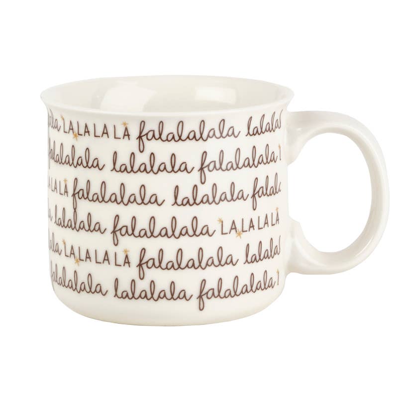 'Falala' Holiday 18oz Mug