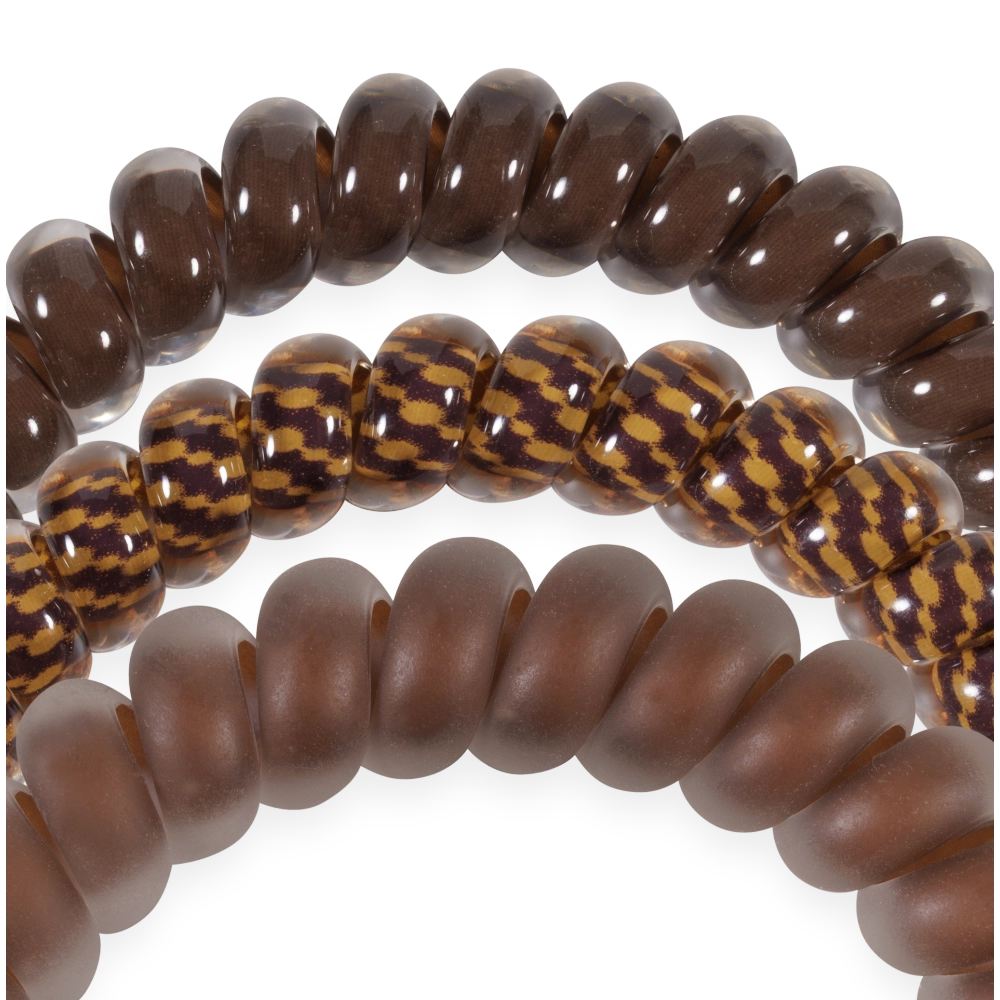 Teleties Hair Tie - Small Band Pack of 3 - Morning Brew