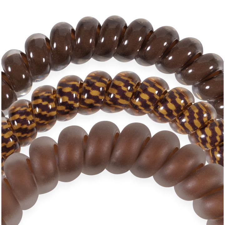Teleties Hair Tie - Small Band Pack of 3 - Morning Brew