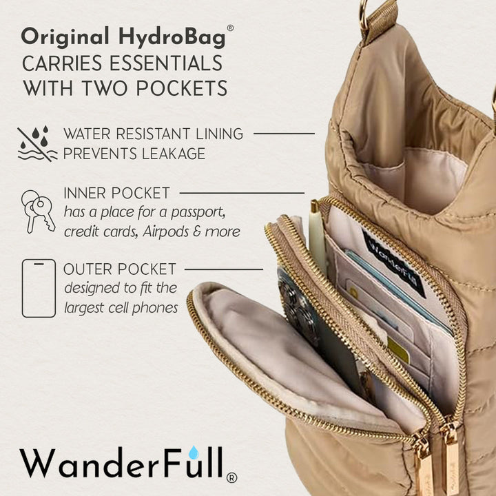 JUNE MARKET: Khaki HydroBag® by Wanderfull (Ships in 2-3 Weeks)