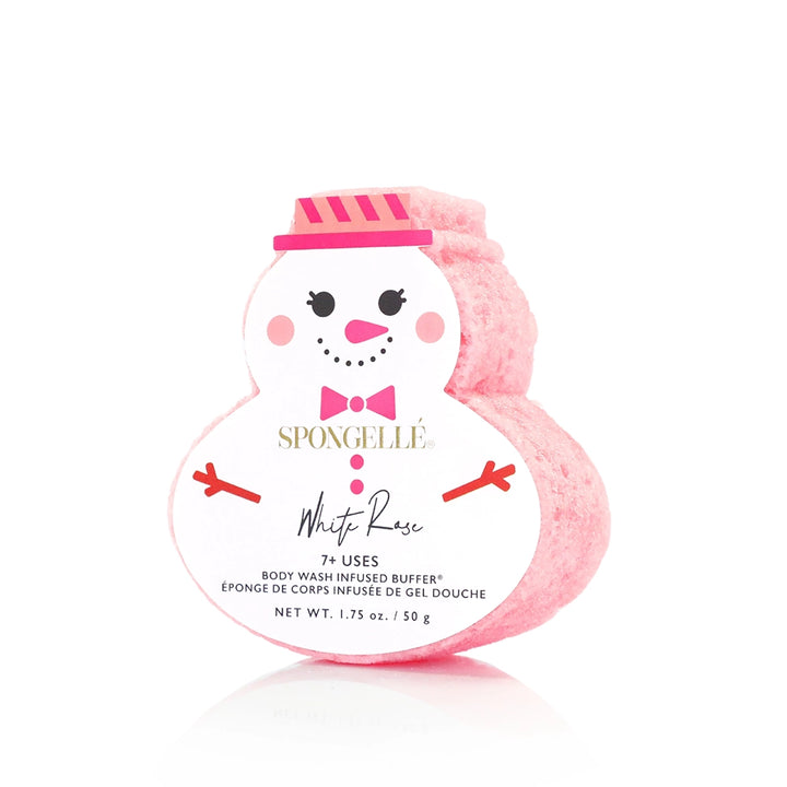 White Rose Snowman Body Wash Buffer