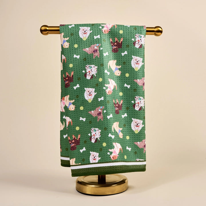 Dog Days Tea Towel by The Darling Effect