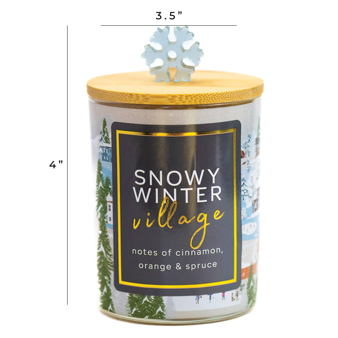 Snowy Winter Village 10oz Candle