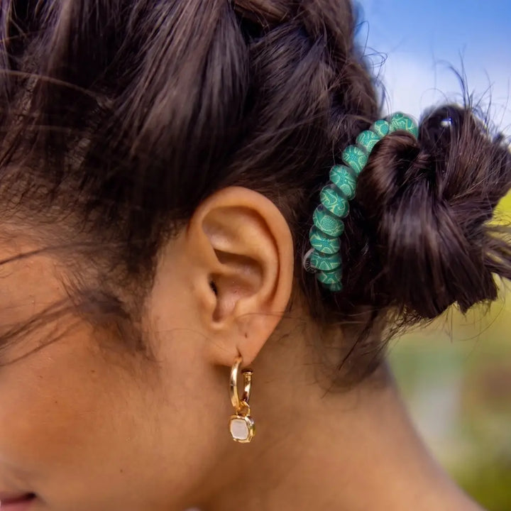 Teleties Hair Tie - Large Band Pack of 3 - By the Sea Shore