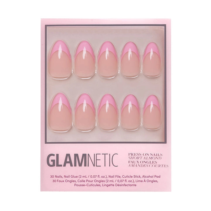 Press-On Glamnetic Nails - Pink Macaron
