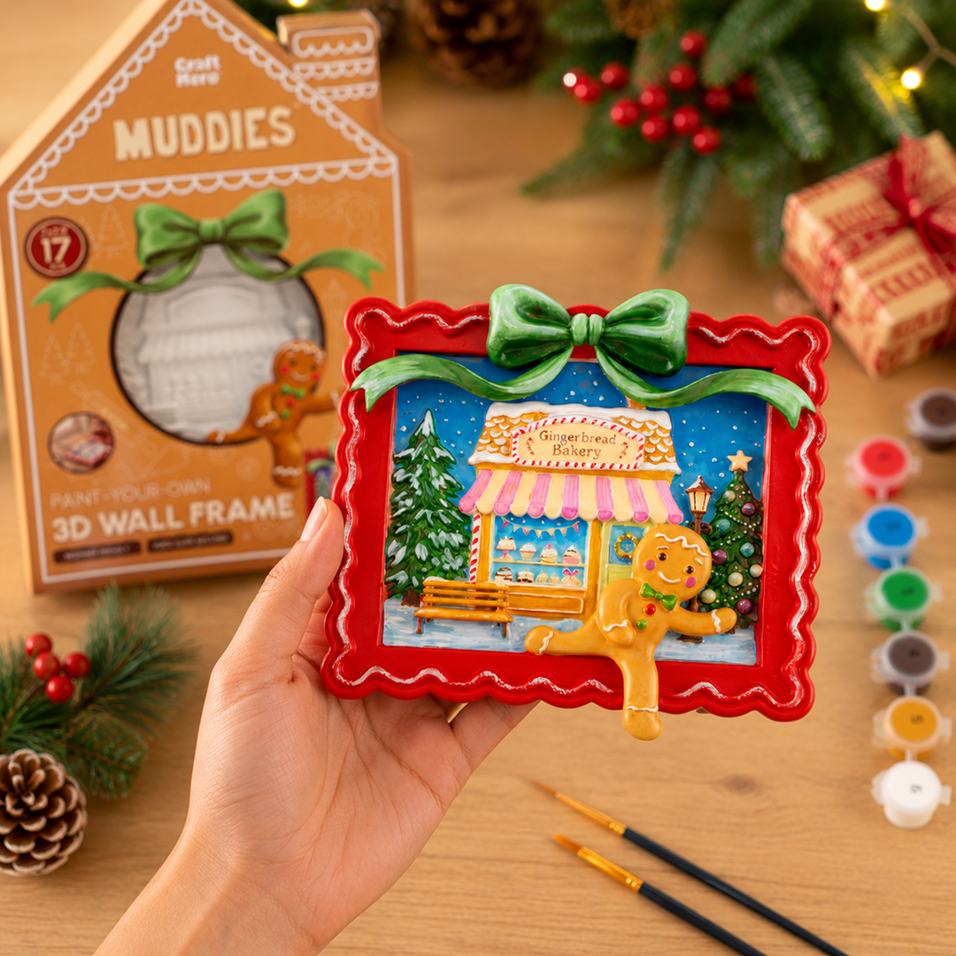 3D Paint Kit - Christmas Gingerbread House