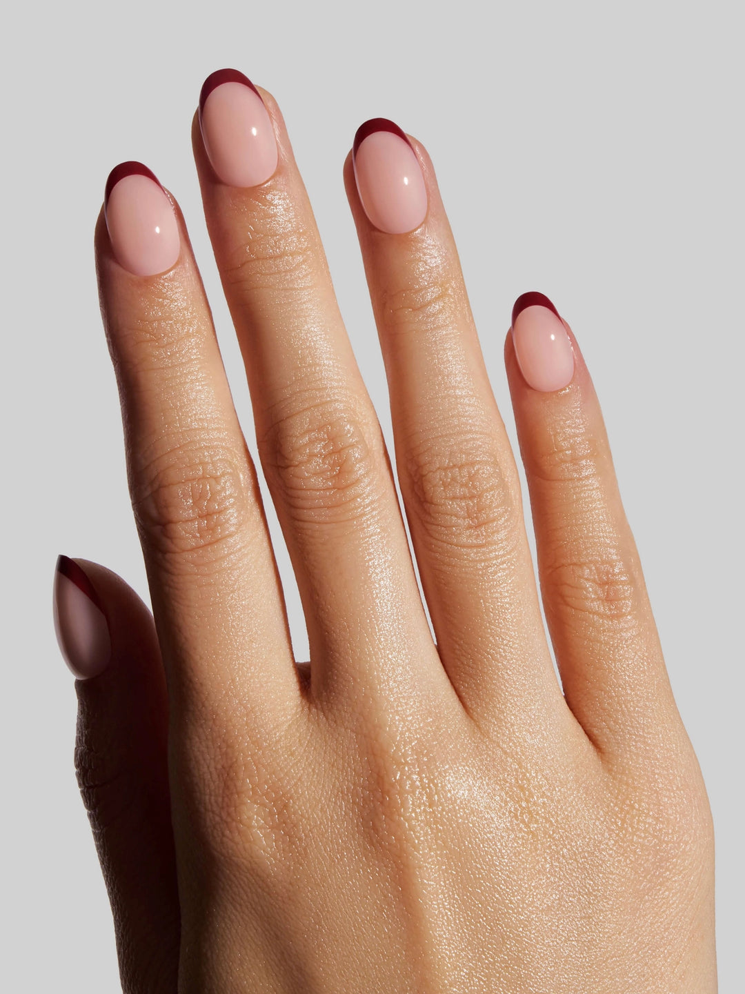 French Rouge (Extra Short Round) Press-On Nails by Celebritips