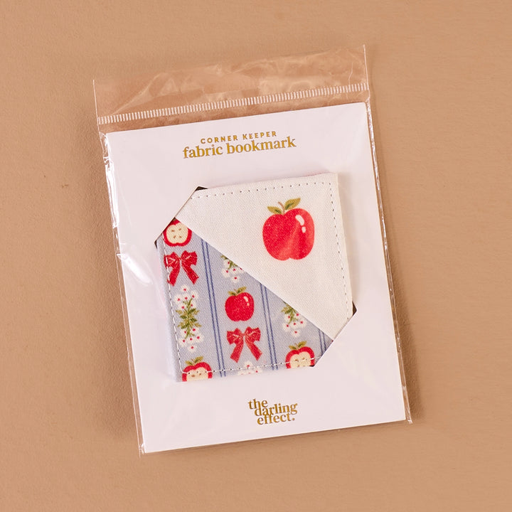 Corner Keeper Fabric Bookmark - Oh So Orchard by the Darling Effect