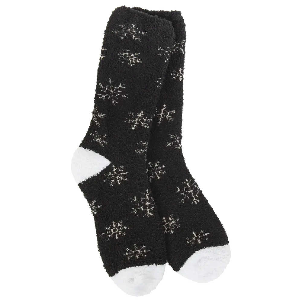 Winter Shimmer Crew Socks by World&