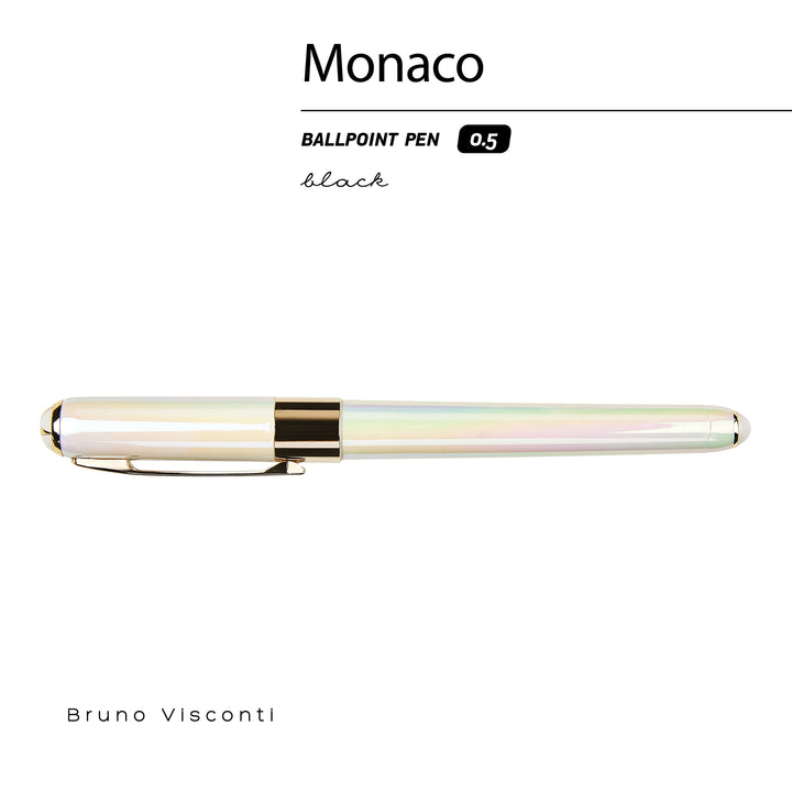 Monaco Pen - Pearlescent White