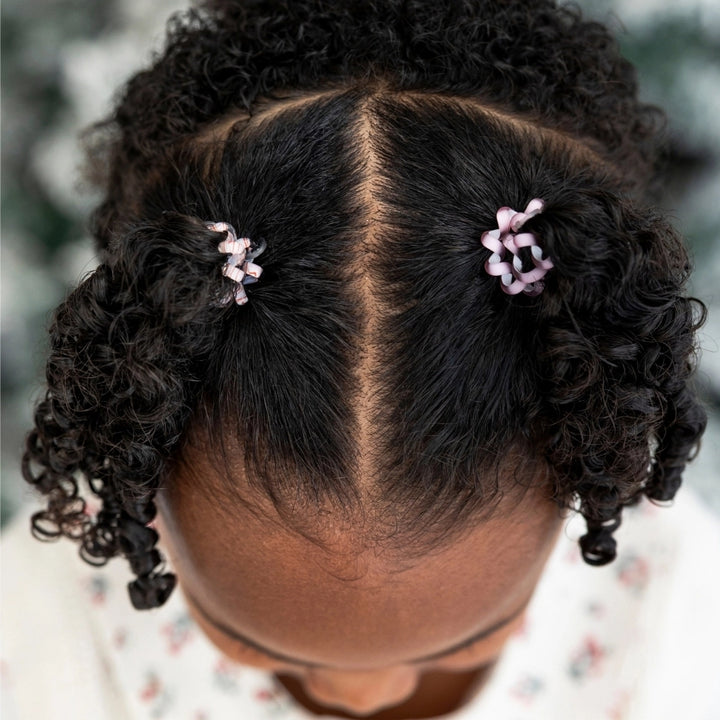 Teleties Hair Tie - Tiny Band Pack of 5 - Peppermint Pop (Ships in 1-2 Weeks)