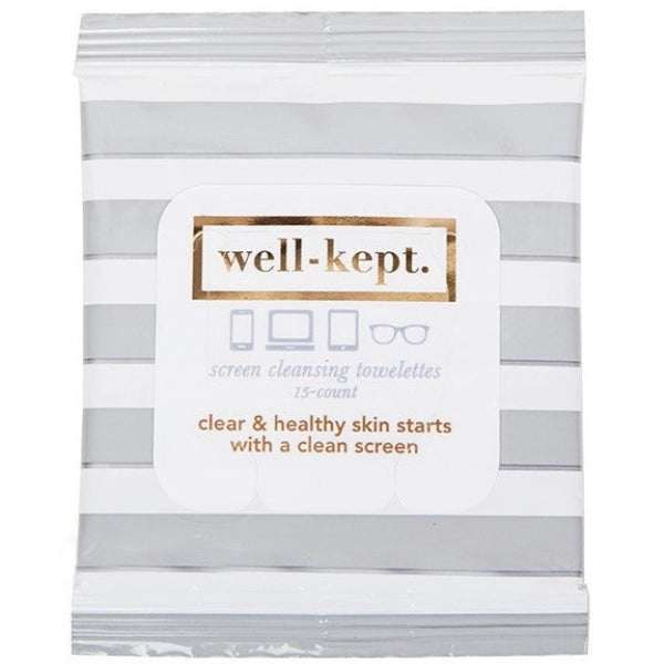 Screen & Lens Wipes - Hamptons by Well-Kept (Preorder: Ships in 2-3 Weeks)