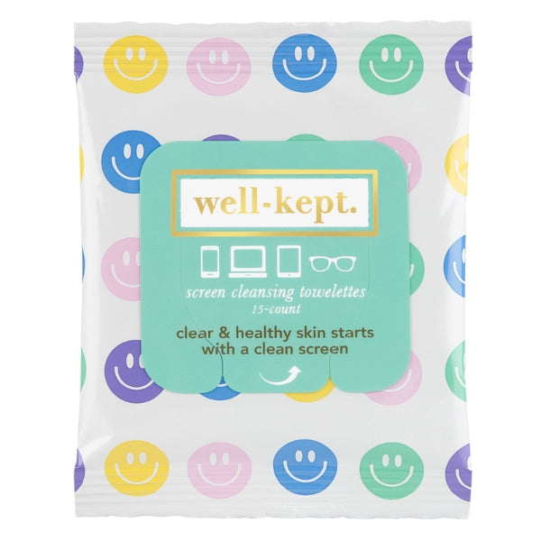 Screen & Lens Wipes - All Smiles by Well-Kept