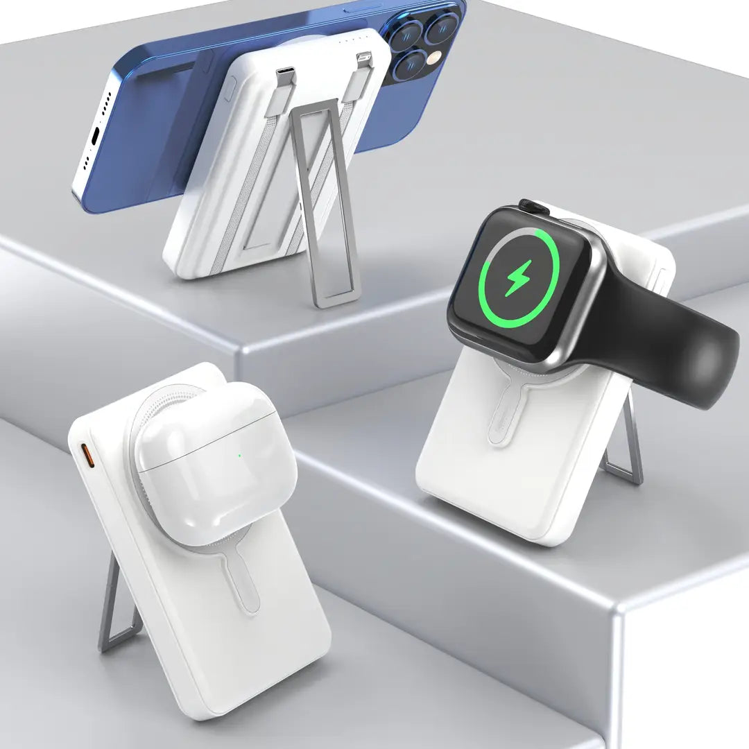 5-in-1 Portable Wireless Charger by Tech Trendz