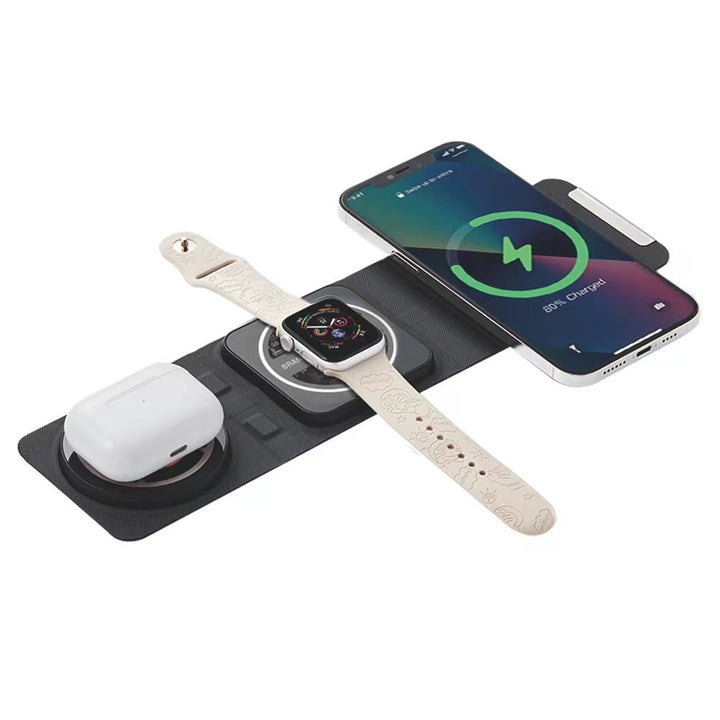 3-in-1 Wireless Fast Charger by Tech Trendz (Ships in 2-3 Weeks)