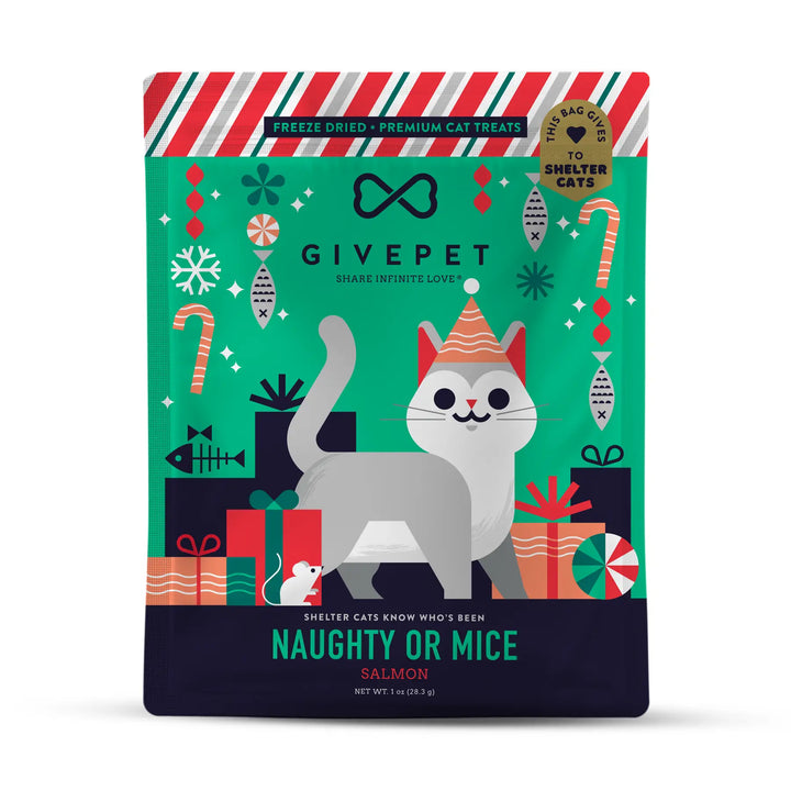 GivePet Cat Treats - Naughty or Mice