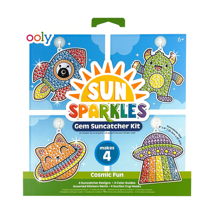 Sun Sparkles Gem Suncatcher Kit - Cosmic Fun