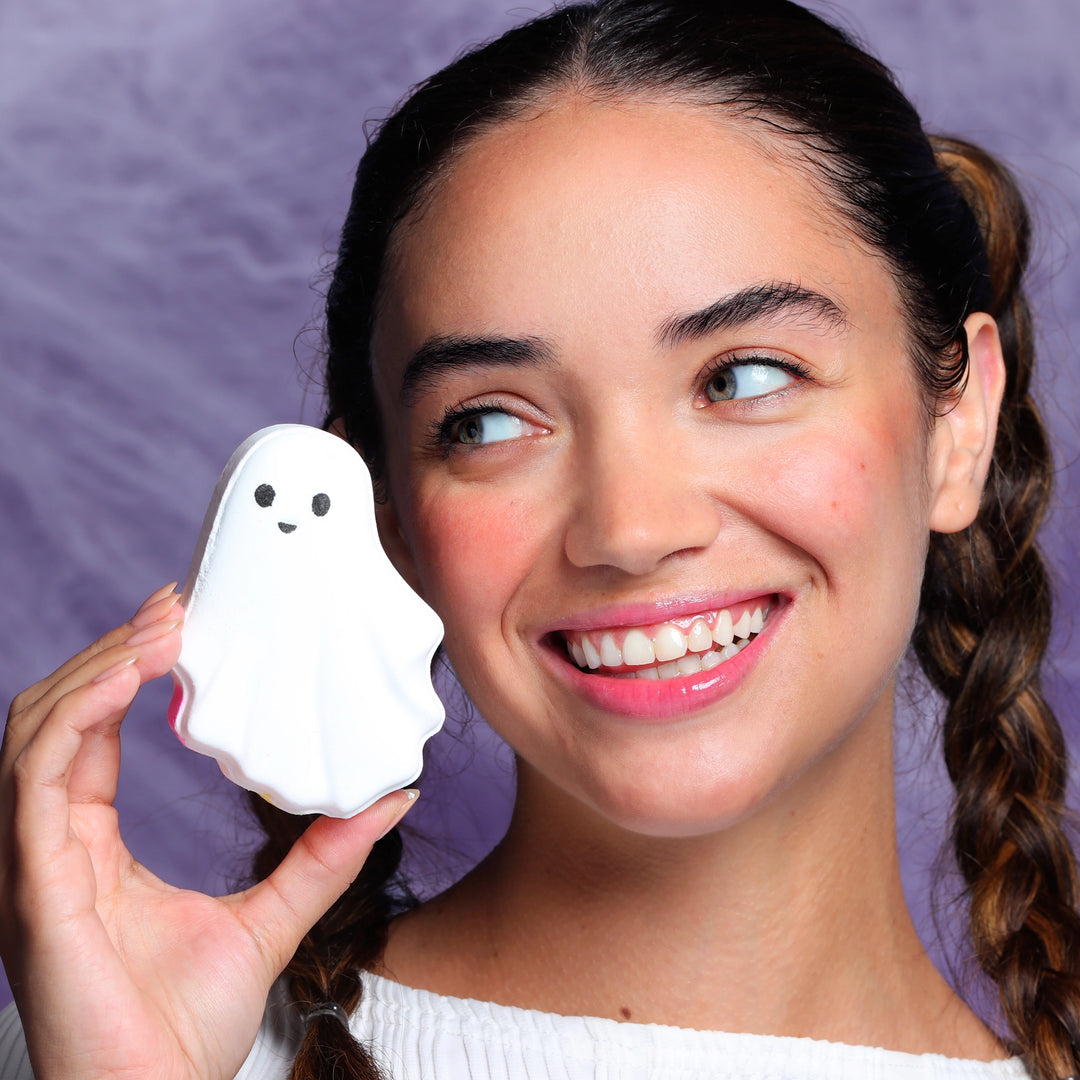 Halloween Bath Bombs + Pumpkin Headband Bundle