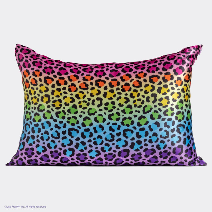Lisa Frank Rainbow Leopard Satin Pillowcase