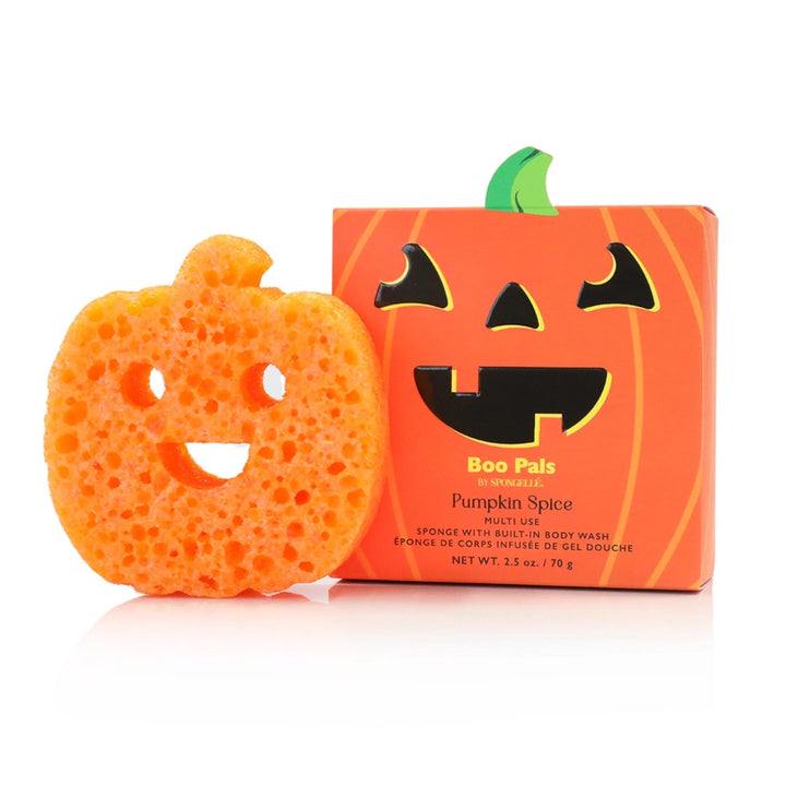 Boo Pals Halloween Bath Buffer - Pumpkin Spice