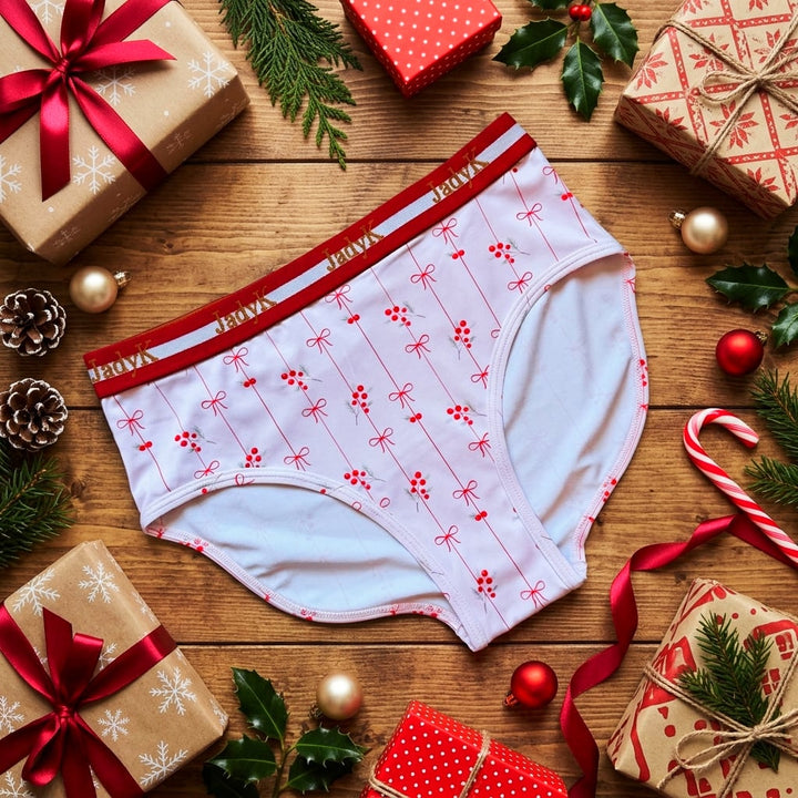 CurveLock Briefs | Christmas Prints by JadyK (Ships in 2-3 Weeks)