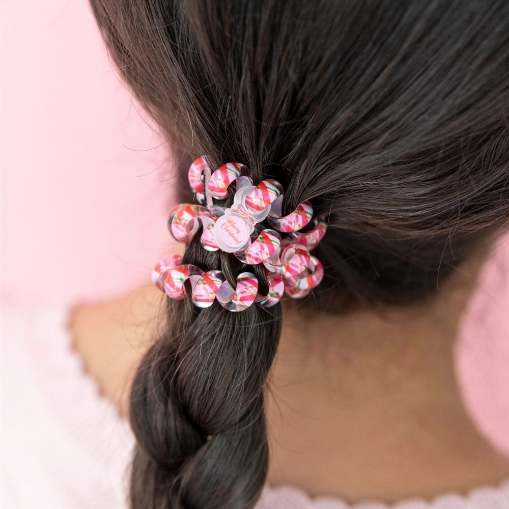Teleties Hair Tie - Large Band Pack of 3 - And to All a Good Night (Ships in 1-2 Weeks)