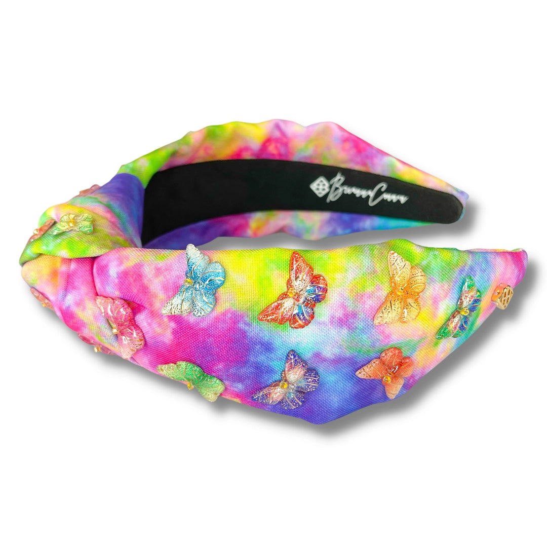 Butterfly Tie Dye Headband by Brianna Cannon