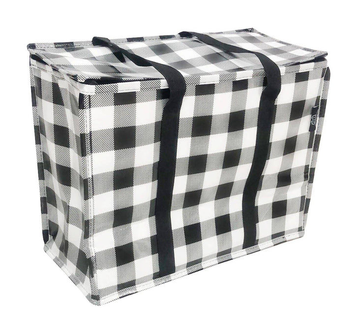 Buffalo Check Happy Shopper Tote