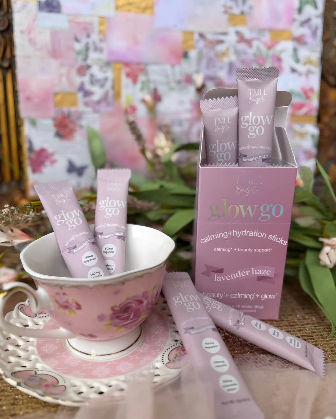 Glow Go Wellness Drinks - Lavender Haze by TMLL (Ships in 2-3 Weeks)