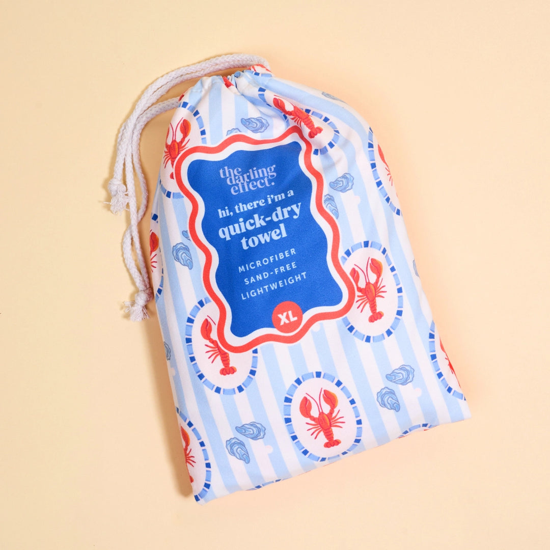 Harbor House XL Quick-Dry Beach Towel by The Darling Effect