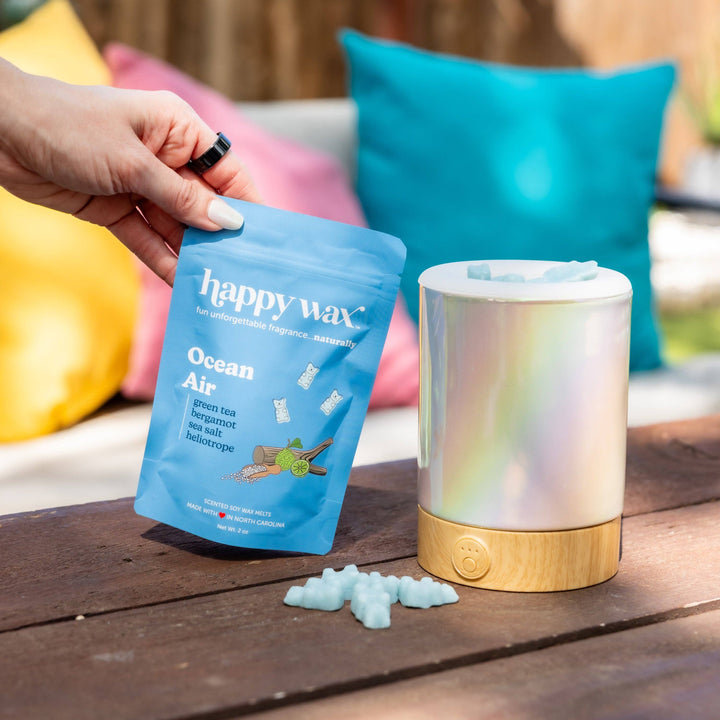 Happy Wax Soy Melts 4 Oz Bag - Ocean Air