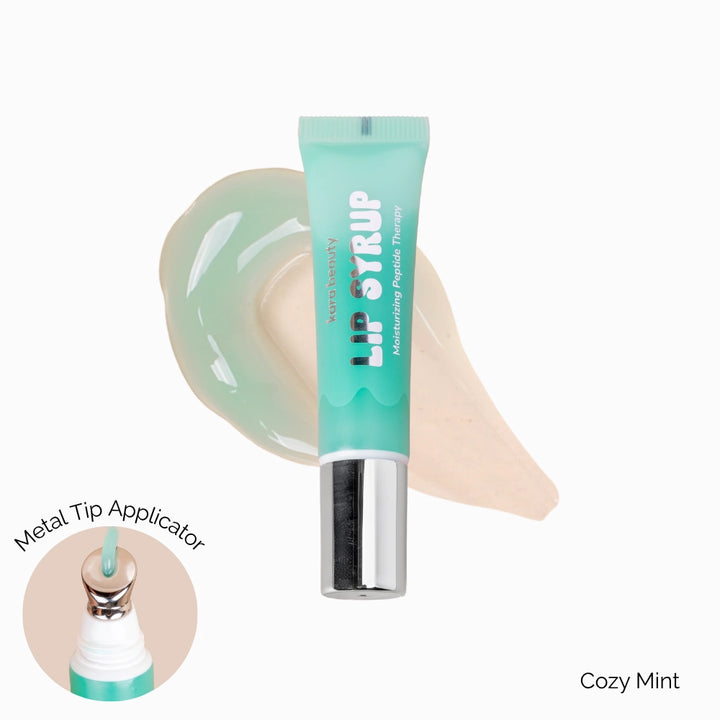 Moisturizing Peptide Therapy Lip Syrup - Cozy Mint
