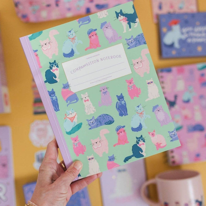 Cool Cats Composition Notebook