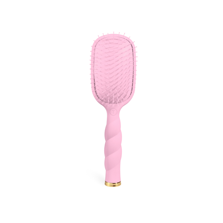 Bubblegum Pink Detangler Hair Brush for Medium Hair by Teleties (Ships Next Week)