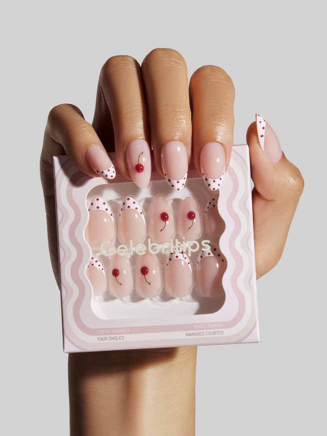 Cherry Pie Press-On Nails by Celebritips