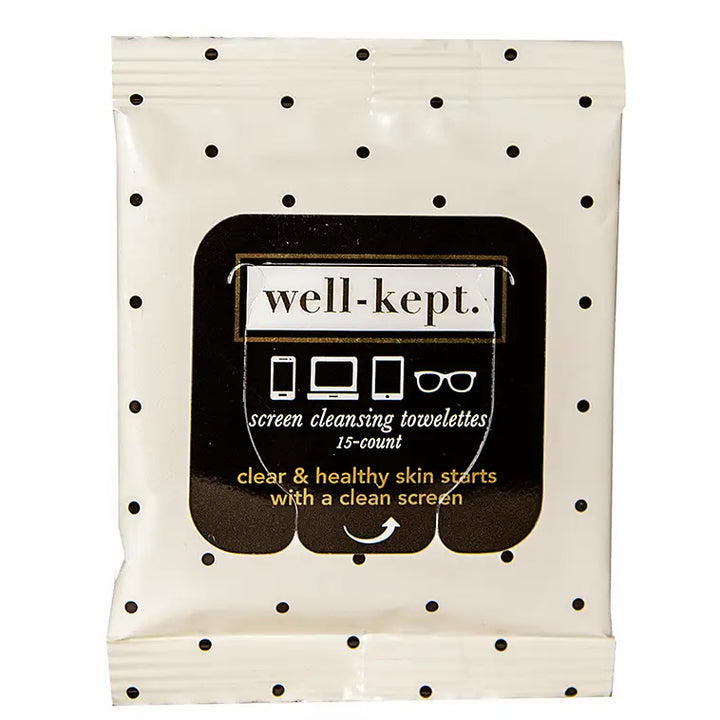 Screen & Lens Wipes - Jackie by Well-Kept (Preorder: Ships in 2-3 Weeks)
