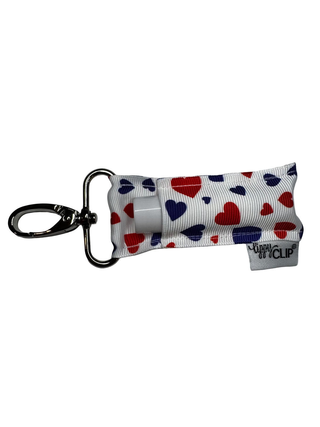 Patriotic Hearts LippyClip® Lip Balm Holder (PREORDER: Ships in 2-3 Weeks)