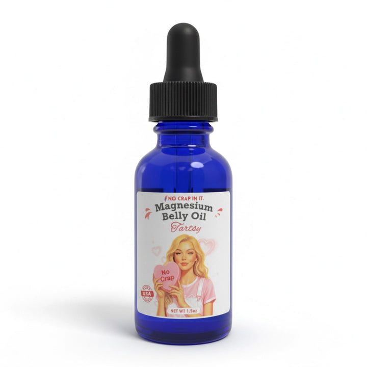 JAN ARRAY: Tartsy Magnesium Belly Oil By No Crap In It (Ships in 2-3 Weeks)