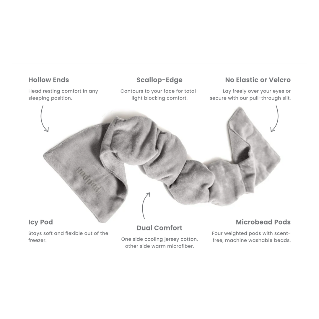 Weighted Sleep Mask - Wisteria by nodpod