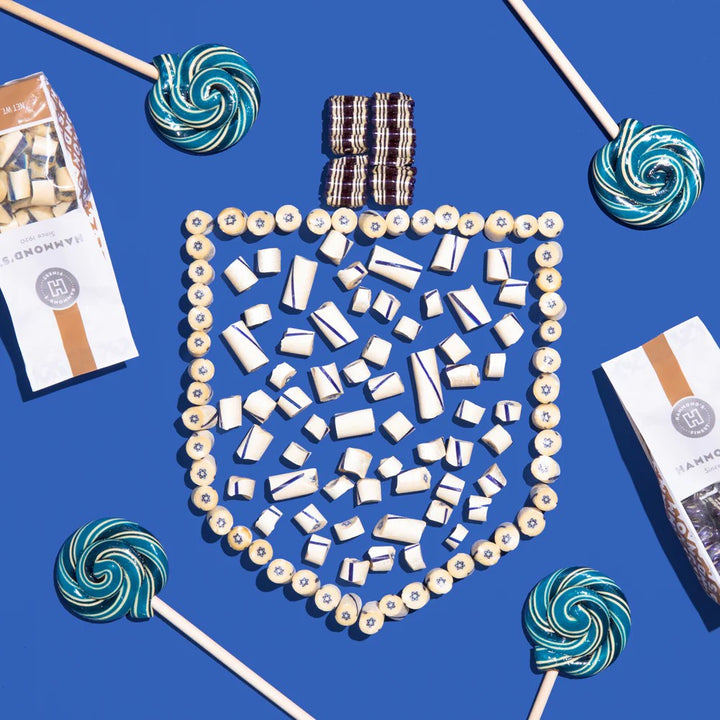 Star of David Blueberry Simcha Candies