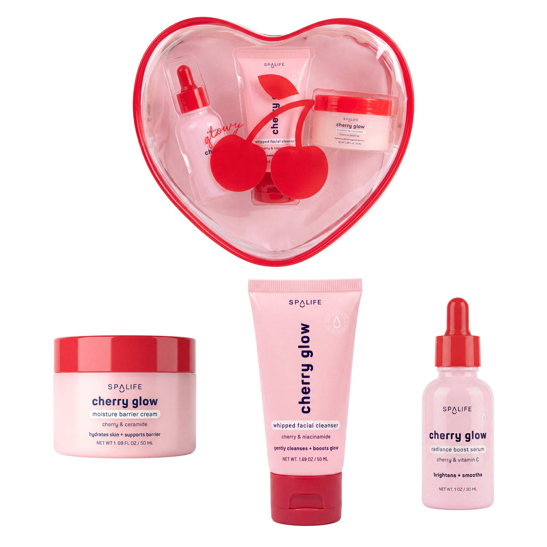 Cherry Glow Brightening Skincare Gift Set