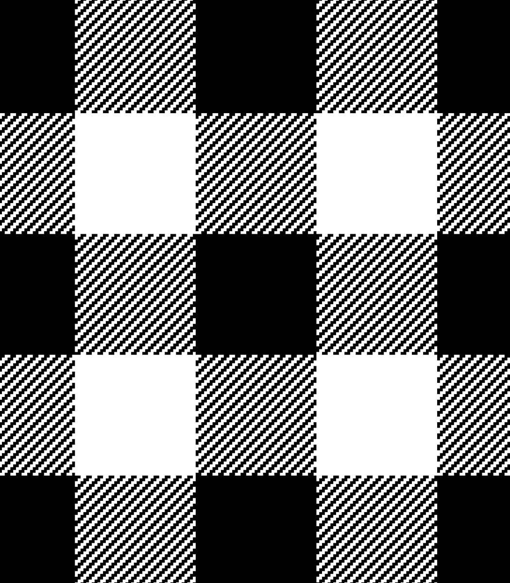 Buffalo Check 2-Section Tote