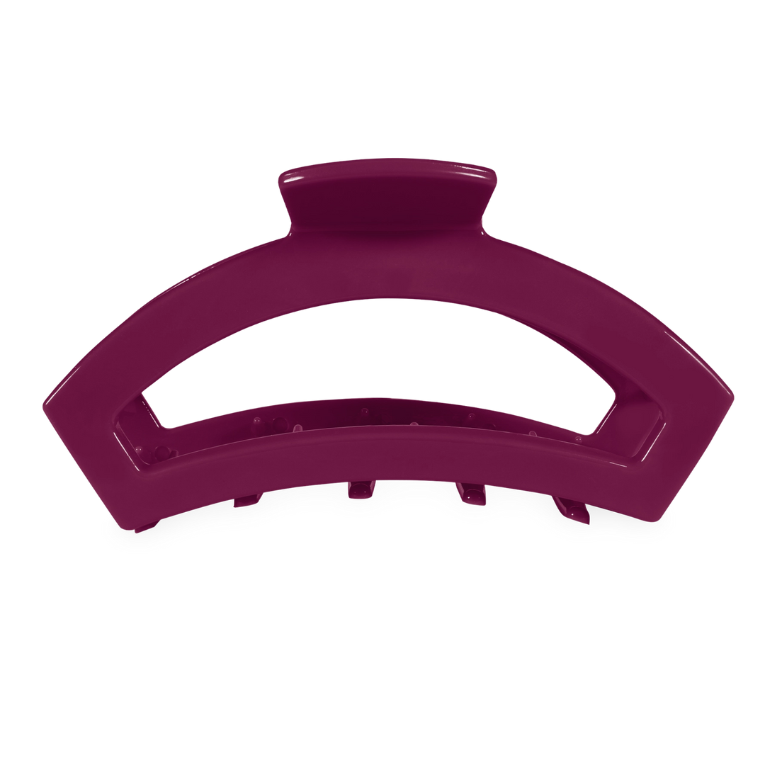 Large Teleties Open Claw Clip - Mulberry