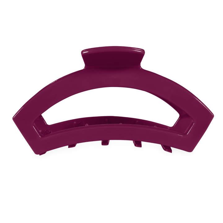 Large Teleties Open Claw Clip - Mulberry